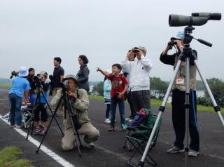 野鳥観察会の様子